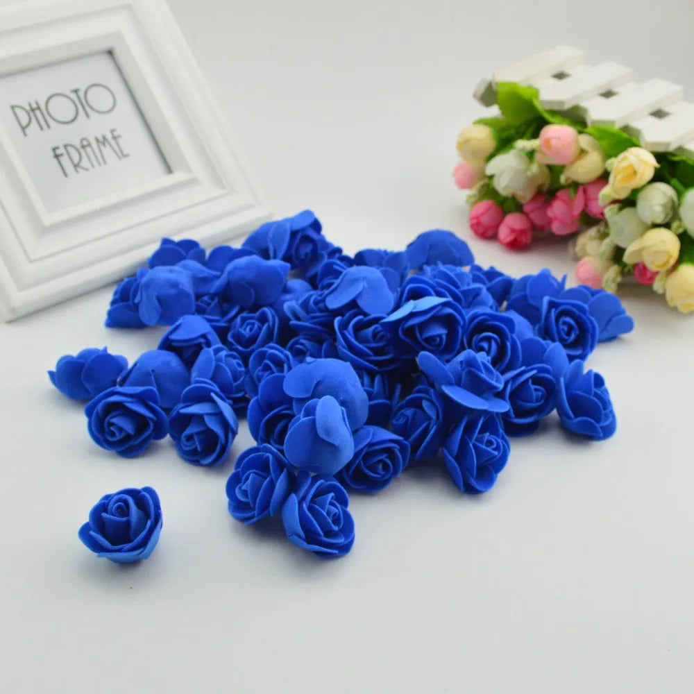 Flores artificiales de espuma de rosas: perfectas para bodas, decoración casera y regalos