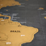 Scratch-Off World Map Poster – Track Your Travels in Style