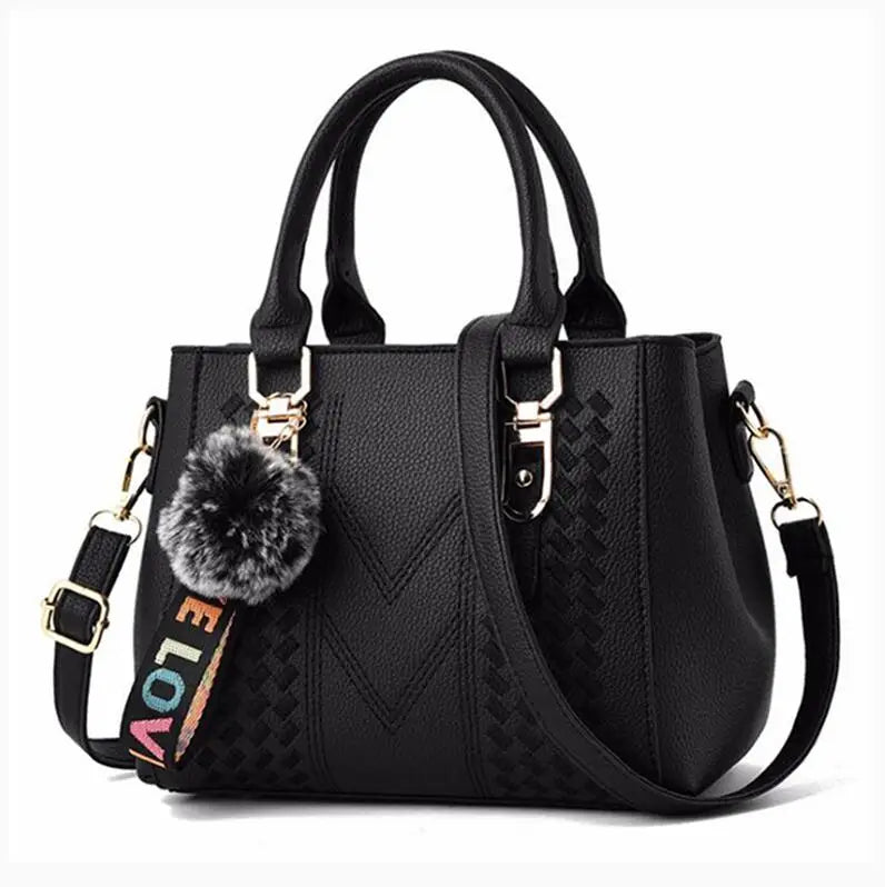 Elegante cartera de piel sintética: bolso de mano elegante y versátil para mujer