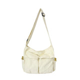 Large-Capacity Canvas Shoulder Bag – Stylish & Functional for Everyday Use