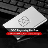 Custom Engraved Metal Business Card Holder for Professionals