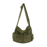 Large-Capacity Canvas Shoulder Bag – Stylish & Functional for Everyday Use