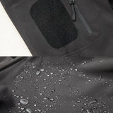 Chaqueta y pantalones tácticos softshell impermeables para hombre para senderismo, acampada y esquí en invierno