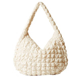 Stylish and Versatile Nylon Dumpling Shoulder Bag – Large Capacity and Fashionable Design