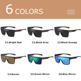 Fashion Polarized Sunglasses – Oversized Square Frame, UV Protection & Anti-Glare Lenses