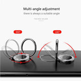 Magnetic Finger Ring Phone Holder – Secure Grip & Hands-Free Convenience