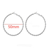 Trendy Large Hoop Earrings for Women – Bold and Stylish Statement Jewelry