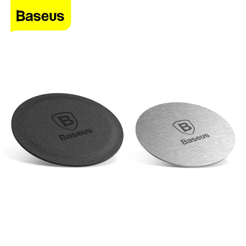 Baseus Magnetic Car Phone Holder Metal Plate – Universal Iron Sheet for Secure Mounting