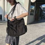 Large-Capacity Canvas Shoulder Bag – Stylish & Functional for Everyday Use