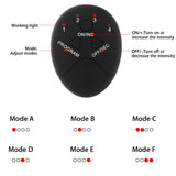 Wireless EMS Muscle Stimulator - Ab & Buttock Toner with 6 Training Modes
