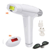 2-in-1 IPL Laser Hair Removal Device - Permanent At-Home Hair Remover for Face & Body