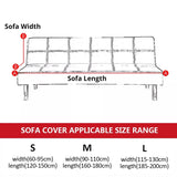 Premium Futon Sofa Cover – Soft, Stylish & Protective Polyester Cover