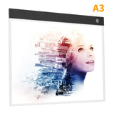 Ultra-Thin LED Light Drawing Tablet with Adjustable Brightness – USB-Powered Tracing Board for Artists and Designers