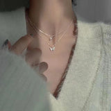 Trendy Bowknot Pendant Necklace – Stylish Fashion Jewelry for Women