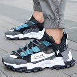Men’s Casual Mesh Sneakers – Breathable Lace-Up Trainers for Everyday Comfort