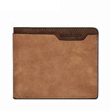 Custom Engraved Leather Wallet for Men – Personalized Photo & Name PU Leather Billfold