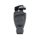 Carcasa de repuesto para llavero inteligente Mercedes-Benz: carcasa duradera para control remoto de 3 botones con cuchilla sin cortar