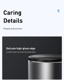 Baseus Car Trash Bin – Sleek & Compact Alloy Garbage Can for Cars & Desktops