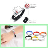 Custom Engraved Medical Alert Bracelet - Personalized Stainless Steel ID Jewelry for Men & Women