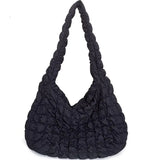 Stylish and Versatile Nylon Dumpling Shoulder Bag – Large Capacity and Fashionable Design