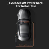 Mini Portable Car Air Compressor with Fast Inflation & Auto Shut-Off