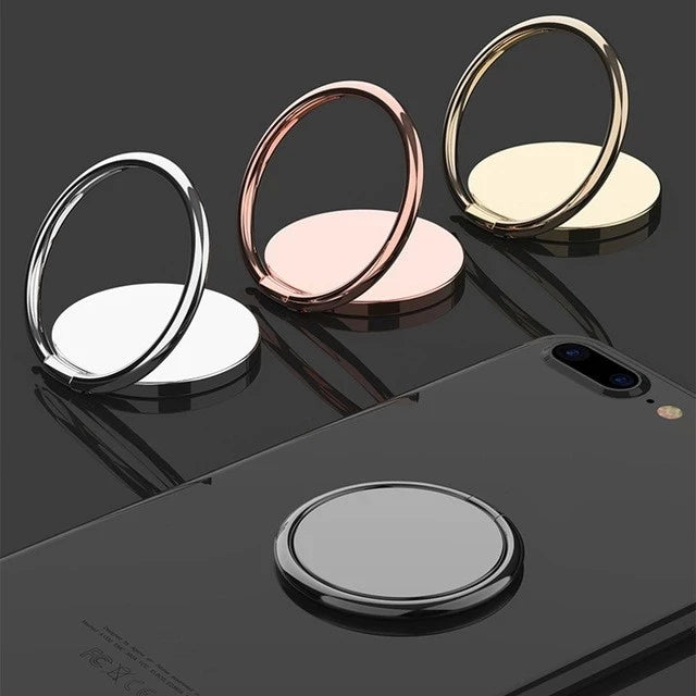 Soporte universal para anillos de dedo: agarre de teléfono cómodo y duradero para un manejo seguro