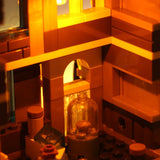 4-in-1 LED Building Block Light Set - USB-Powered City Street Lamps for LEGO Compatible Sets