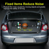 Universal Car Trunk Organizer Strap - Elastic Storage Fixing Belt with Magic Tape