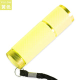 Portable UV LED Nail Dryer Flashlight – Compact Gel Polish Curing Lamp with Money Detection