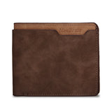 Custom Engraved Leather Wallet for Men – Personalized Photo & Name PU Leather Billfold