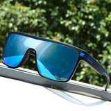 Fashion Polarized Sunglasses – Oversized Square Frame, UV Protection & Anti-Glare Lenses