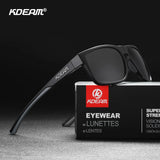 KDEAM Polarized Photochromic Sunglasses – Square Outdoor UV400 Eyewear for Men & Women