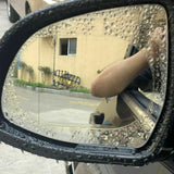 2PCS Car Rearview Mirror Rainproof & Anti-Fog Film – Drive Clearly in Any Weather!