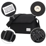 Compact Oxford Canvas Messenger Bag – Unisex Crossbody Shoulder Satchel for Everyday Use