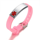Custom Engraved Medical Alert Bracelet - Personalized Stainless Steel ID Jewelry for Men & Women