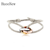 Trendy Unisex Rope Chain Bracelet – Stylish & Durable Stainless Steel Jewelry