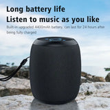 Portable Waterproof Bluetooth Speaker with 24H Playtime & 10W Bass Boost