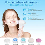 Electric Facial Cleansing Brush & Blackhead Remover with Vacuum Suction for Deep Pore Cleaning