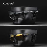 KDEAM Polarized Photochromic Sunglasses – Square Outdoor UV400 Eyewear for Men & Women