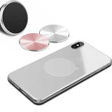 Placa de metal ANMONE para soporte magnético de teléfono para automóvil: disco de chapa de hierro universal para un montaje seguro