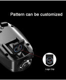 Rechargeable Wireless LED Car Door Welcome Lights – 2PCS Universal Ghost Shadow Projectors