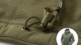 Chaqueta y pantalones tácticos softshell impermeables para hombre para senderismo, acampada y esquí en invierno