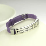 Personalized Name Bracelet – Custom Stainless Steel Charm for Men & Women