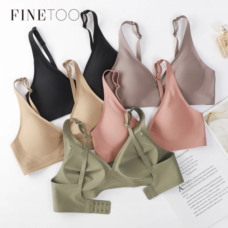 Wireless Padded Bra for Women – Adjustable Straps & Thin Cup Everyday Comfort