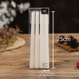 Velas clásicas de mástil largo: decoración elegante para cualquier ocasión
