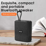 Mini Waterproof Bluetooth Speaker with Fabric Mesh, Bass Boost & Hands-Free Call – Portable Wireless Speaker for Outdoor & Indoor Use