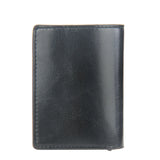 Slim RFID-Blocking Leather Wallet for Men – Compact Trifold Card Holder with Cash Pocket