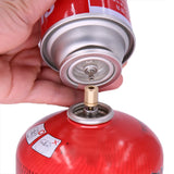 Portable Butane Refill Adapter - Gas Canister Refueling Tool for Camping Stoves
