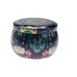 Handmade Scented Candle in Decorative Tin – Natural Soy Wax for Home Fragrance & Relaxation