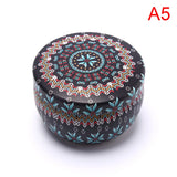 Handmade Scented Candle in Decorative Tin – Natural Soy Wax for Home Fragrance & Relaxation